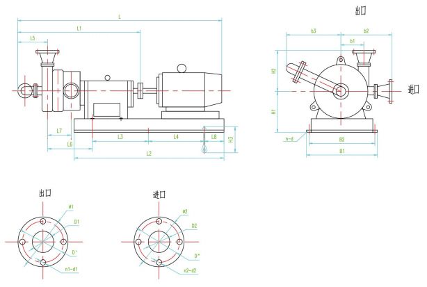 ZJE-Ⅱ系列壓濾機(jī)專用入料泵 ZJE-Ⅱ系列壓濾機(jī)專用入料泵
